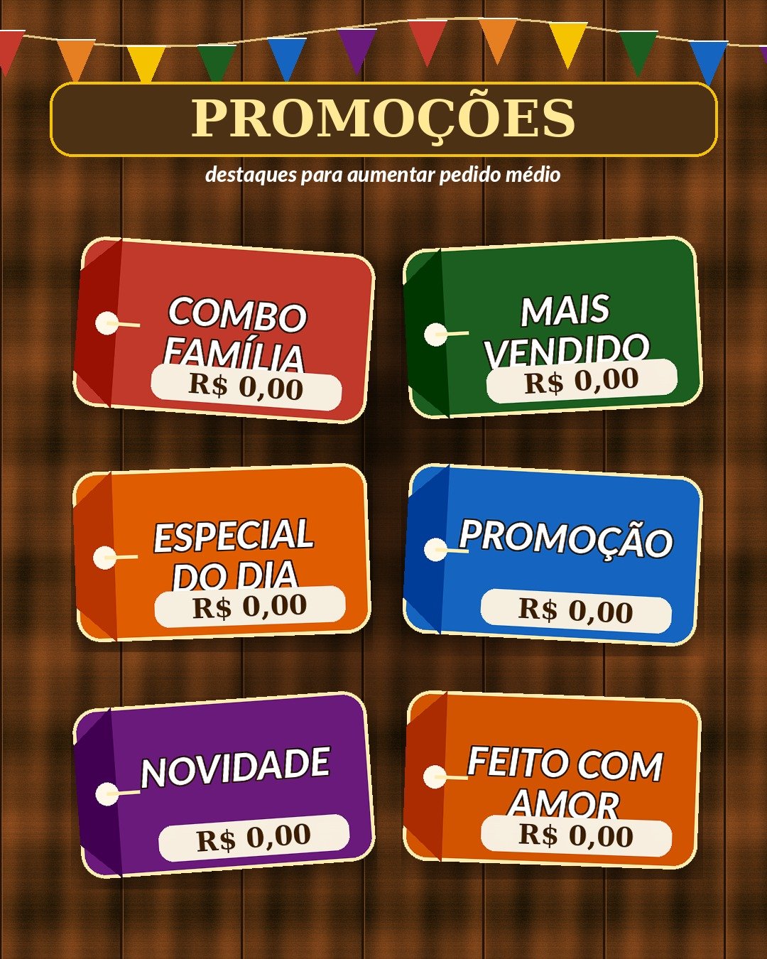 Tags de promoção